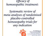 Hamre HJ, Glockmann A, von Ammon K, Riley DS, Kiene H. Efficacy of homoeopathic treatment: Systematic review of meta-analyses of randomised placebo-controlled homoeopathy trials for any indication. Syst Rev 2023; 12(191). DOI 10.1186/s13643-023-02313-2 Die Publikation ist Open Access und verfügbar